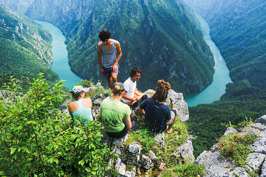 Wanderung Drina