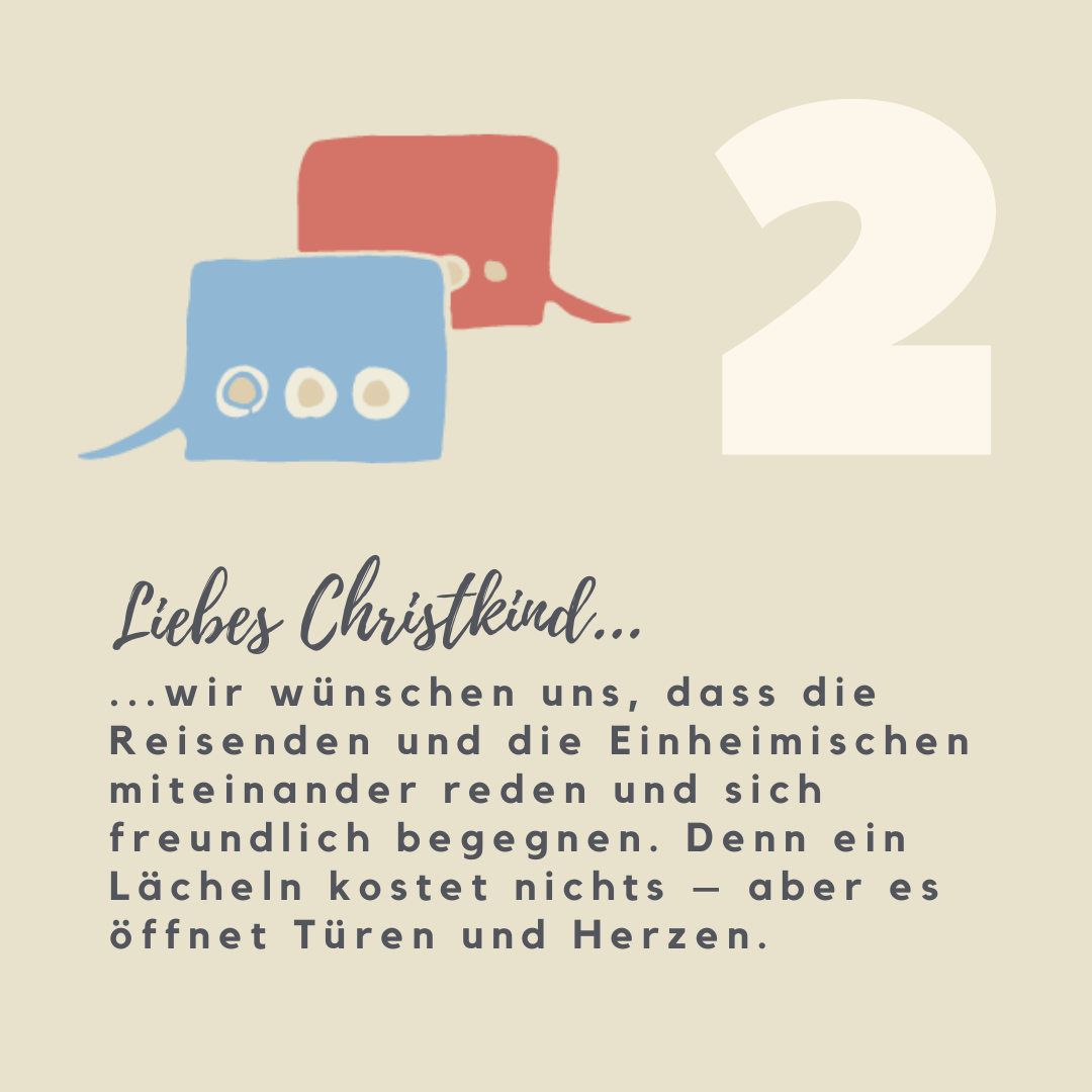 Weihnachtskalender Tür 2