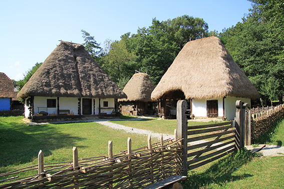 Traditionelles Dorf, Freilichtmuseum