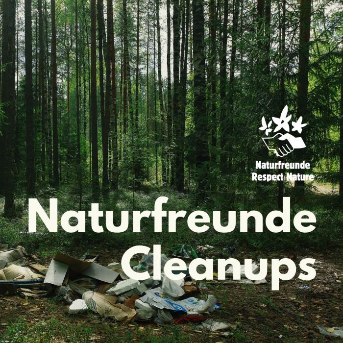 Die Naturfreunde gemeinsam gegen Müll in der Natur