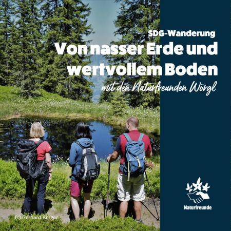 Teaserbild SDG-Wanderung "Von nasser Erde und wertvollem Boden"