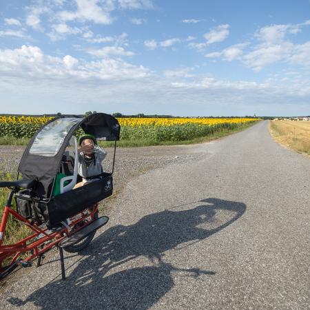 © Martina Anger: Wir waren zwei Wochen mit zwei Kindern per Lastenrad unterwegs – und haben über 500 km zurückgelegt.