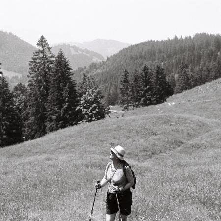 © Liu Haoyun: Paccots, Fribourg, Switzerland; this photo represents the joy of discovering nature while hiking; thanks to Swiss railway, we can travel comfortably, safely and in an environmentally friendly way.