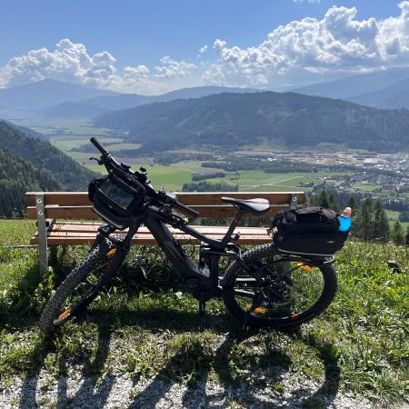 © Georg Pichler: MTB Route Blick aufs Pölstal; mit allen Sinnen erleben und spüren.