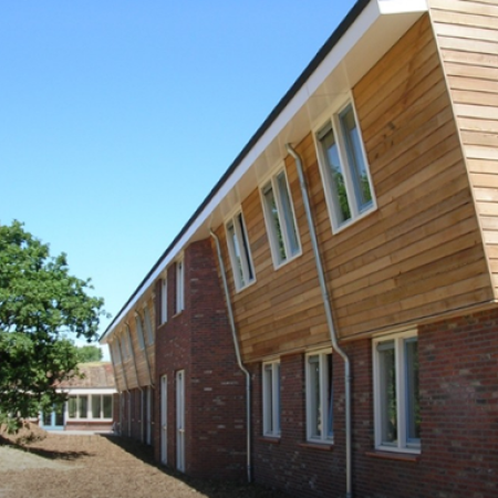 Utilisation de matériaux naturels pour la façade