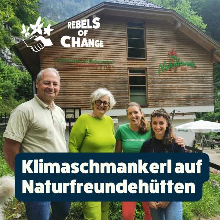 Klimaschmankerl auf Naturfreundehütten