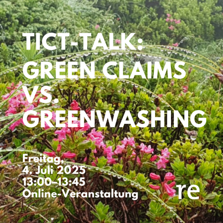 TICT Talk Green Claims vs. Greenwashing