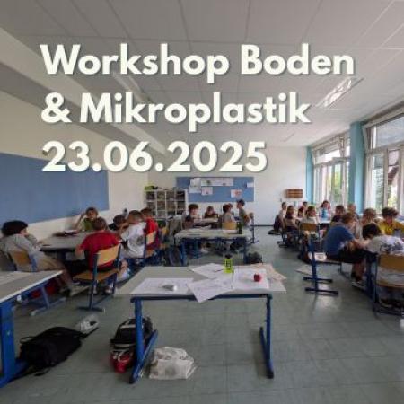 Workshop zu Boden und Mikroplastik am 23.06.2025, Respect Nature
