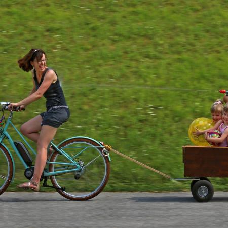 © Josef Hinterleitner – Mit dem Rad ins Bad. 