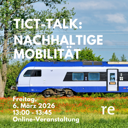 TICT TALK Nachhaltige Mobilität
